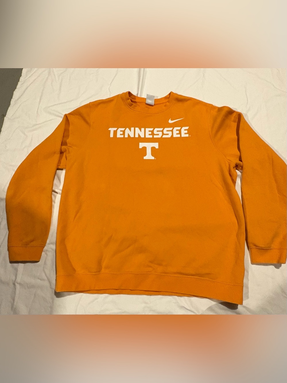 Tennessee Volunteers Nike Arch Pullover Sweatshirt - Tennessee Orange